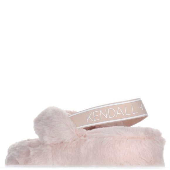Kendall and Kylie (Jenner) Women's Faux Fur Slippers , Shayenne - Picture 2 of 3